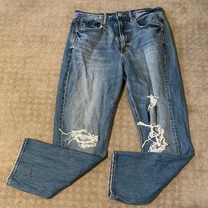 American Eagle Boyfriend Jeans w/ Rips (Regular Length)